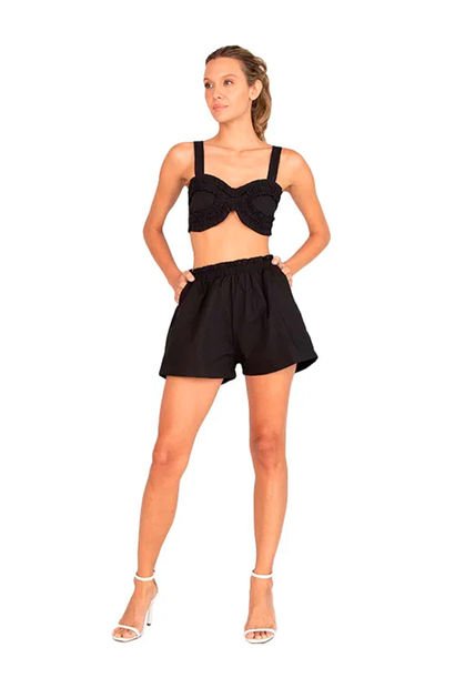 Short Haven Negro Mercedes Campuzano