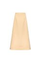 Falda Larga Starlight Amarillo Mercedes Campuzano de Mercedes Campuzano
