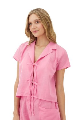 Blusa Alma Rosado Mercedes Campuzano
