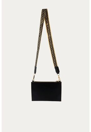 Bandolera Sunrose Negro Mercedes Campuzano