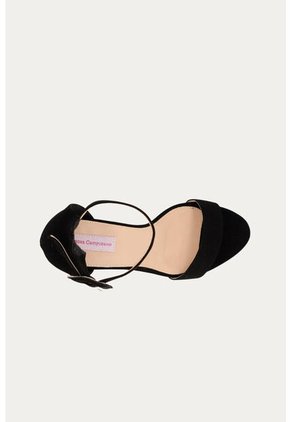 Sandalia Tacón Naia Negro Mercedes Campuzano