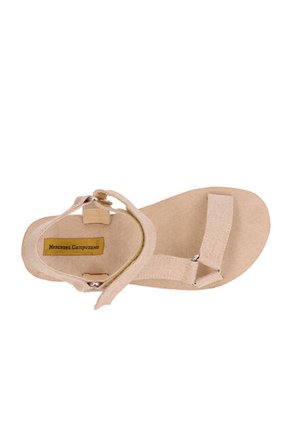 Sandalia Deportiva Tolu Beige Mercedes Campuzano