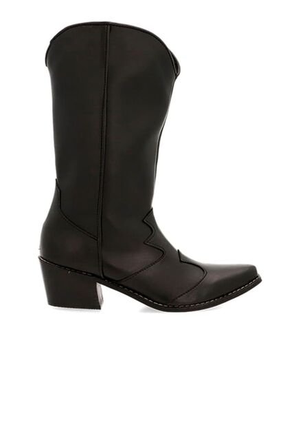 Bota Texana Austin Negro Mercedes Campuzano