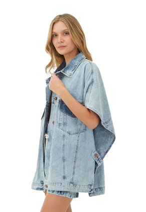 Chaqueta Bri Azul Mercedes Campuzano