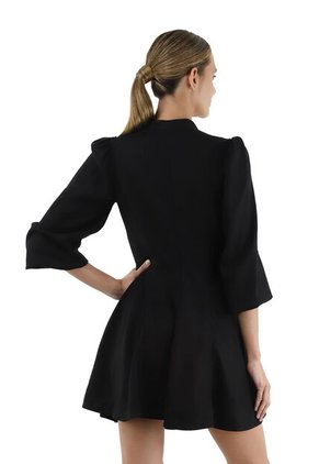 Vestido Corto Juliette Negro Mercedes Campuzano