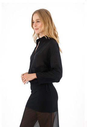 Chaqueta  Violette Negro Mercedes Campuzano