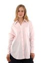 Camisa Boyfriend Haven Rosado Mercedes Campuzano de Mercedes Campuzano