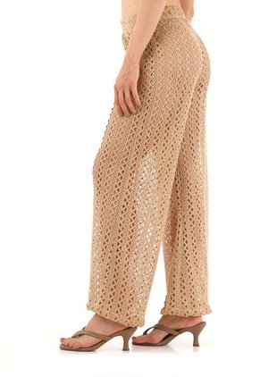 Pantalón  Harlow Toupe Mercedes Campuzano