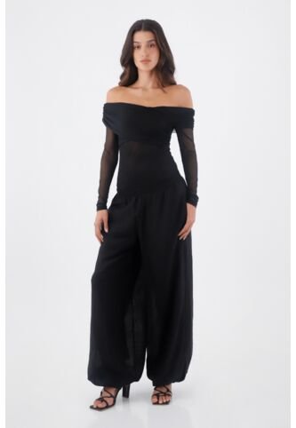 Body Lunara Negro Mercedes Campuzano Mercedes Campuzano