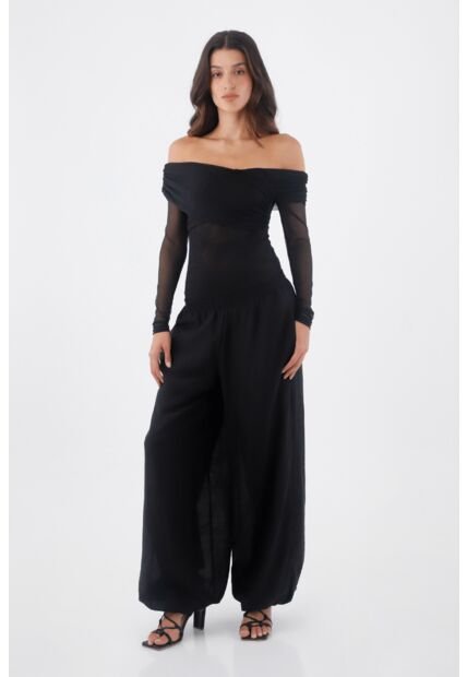 Body Lunara Negro Mercedes Campuzano