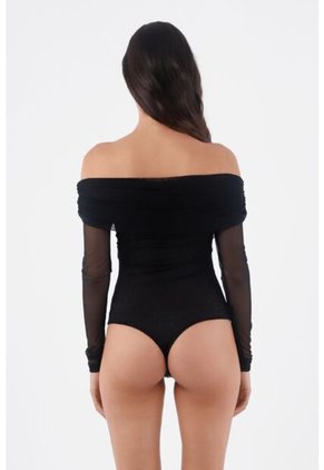 Body Lunara Negro Mercedes Campuzano