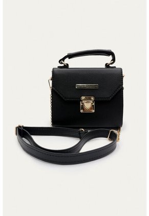 Cartera Coco Negro Mercedes Campuzano