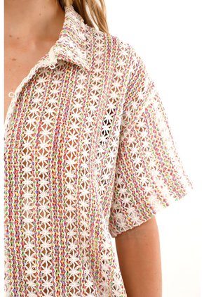Camisa Harlow Multicolor Mercedes Campuzano