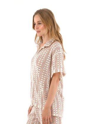 Camisa Harlow Multicolor Mercedes Campuzano