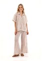 Camisa  Harlow Multicolor Mercedes Campuzano de Mercedes Campuzano