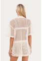 Camisa Seyla Beige Mercedes Campuzano de Mercedes Campuzano