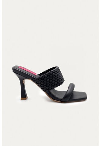 Sandalia Tacon Nala Negro Mercedes Campuzano Mercedes Campuzano