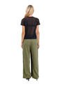 Pantalon Zulima Verde Oscuro Mercedes Campuzano de Mercedes Campuzano