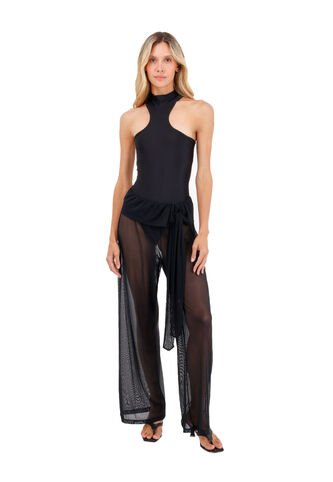 Pantalon Terra Negro Mercedes Campuzano Mercedes Campuzano