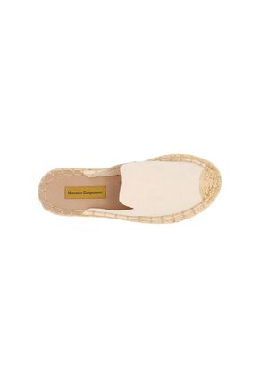Zueco Spadrilla Cleo Beige Mercedes Campuzano