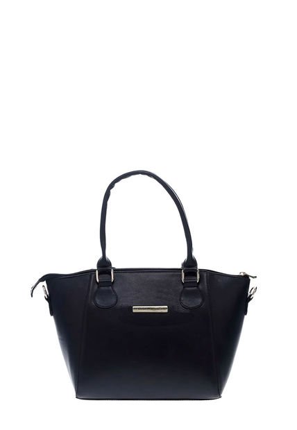 Cartera Selene Negro Mercedes Campuzano