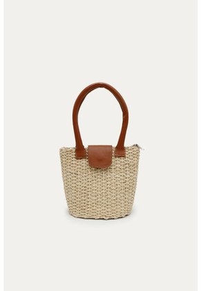 Bolso Nazca Beige Mercedes Campuzano