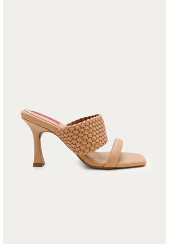 Sandalia Tacon Nala Beige Mercedes Campuzano Mercedes Campuzano