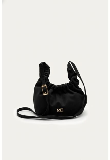 Bandolera Nayra Negro Mercedes Campuzano