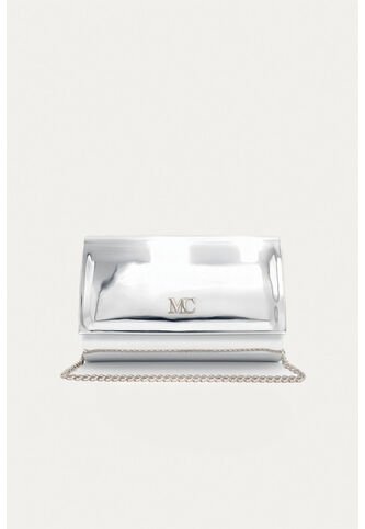 Cartera Amaya Plateada Mercedes Campuzano Mercedes Campuzano