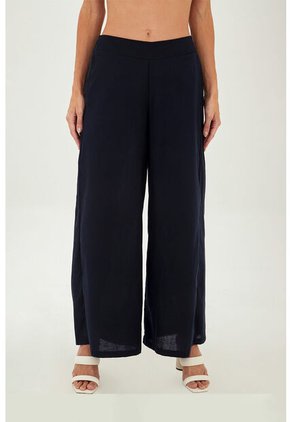 Pantalon Colette Azul Oscuro Mercedes Campuzano
