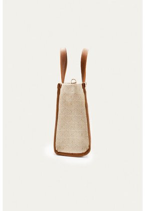 Cartera Frida Beige Mercedes Campuzano