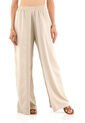 Pantalon Zulima Beige Mercedes Campuzano de Mercedes Campuzano