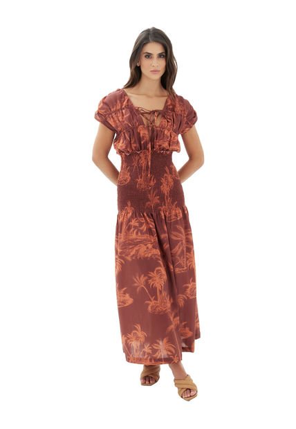 Vestido Largo Carlota Memory_Ter Mercedes Campuzano