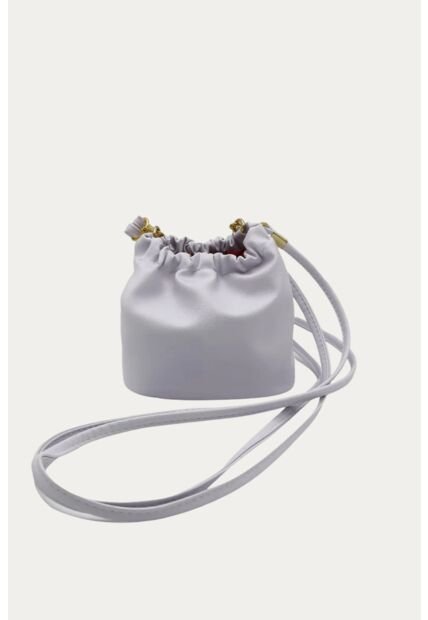 Bandolera Charm Blanco Mercedes Campuzano