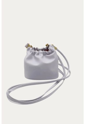 Bandolera Charm Blanco Mercedes Campuzano