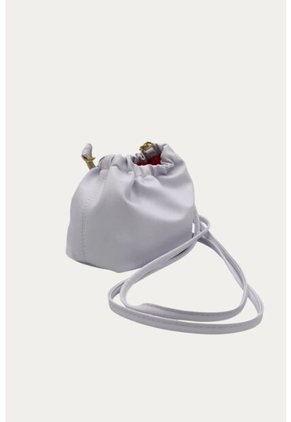 Bandolera Charm Blanco Mercedes Campuzano