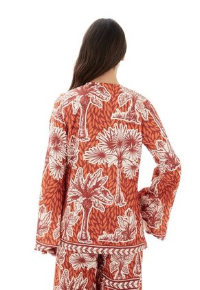 Blazer Eugene Aires Terracota Mercedes Campuzano