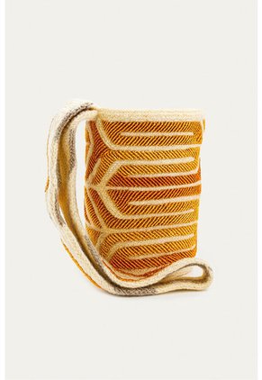 Bandolera Baru Dorado Mercedes Campuzano