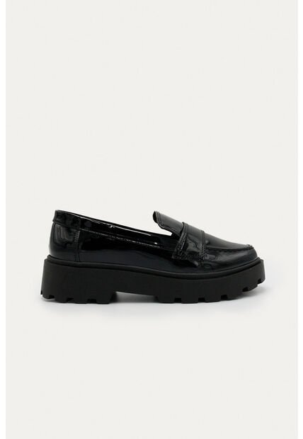 Mocasin Dafne Negro Mercedes Campuzano