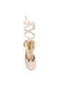 Spadrilla Plataforma Beige Mercedes Campuzano de Mercedes Campuzano