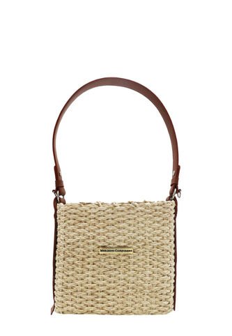 Cartera Basket Beige Mercedes Campuzano Mercedes Campuzano