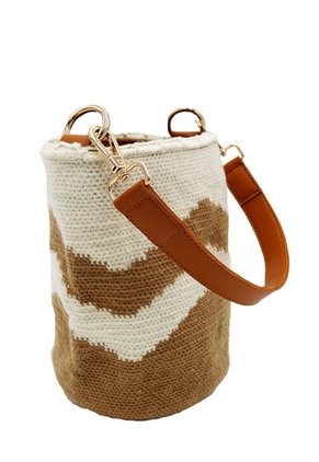 Bandolera Mayapo Beige Mercedes Campuzano