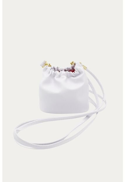 Bandolera Charm Blanco Mercedes Campuzano