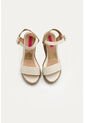 Spadrilla Plataforma Hellene Beige Mercedes Campuzano de Mercedes Campuzano