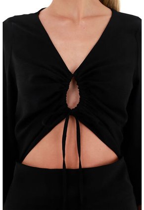 Vestido Largo Danna Negro Mercedes Campuzano