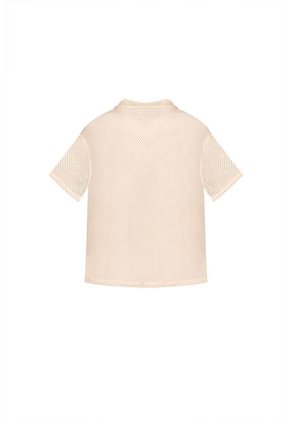 Camisa Seyla Beige Mercedes Campuzano