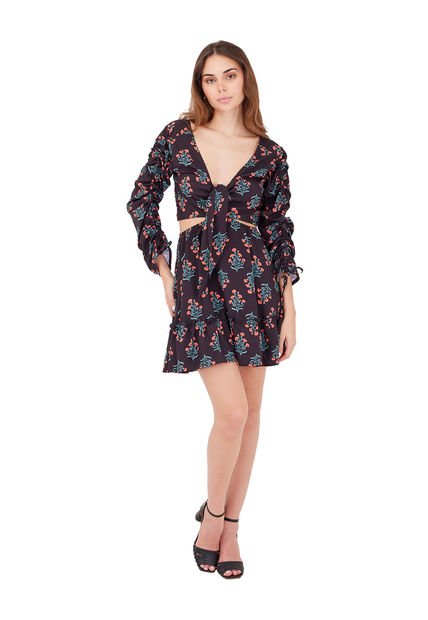 Vestido Corto Euhoric Soul Vine Mercedes Campuzano