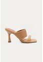 Sandalia Tacon Nala Beige Mercedes Campuzano de Mercedes Campuzano