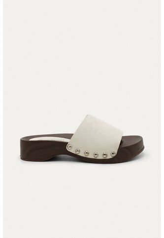 Sandalia Plana Eva Beige Mercedes Campuzano Mercedes Campuzano