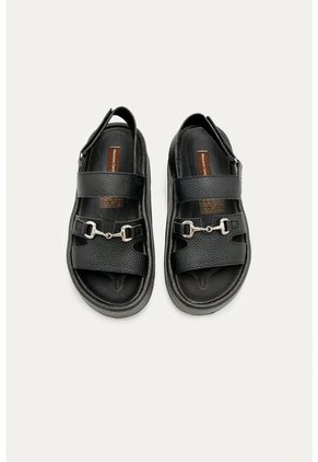 Sandalia Plataforma Noa Negro Mercedes Campuzano